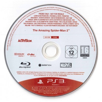 The Amazing Spider-man 2 (промо диск) [PS3, английская версия]